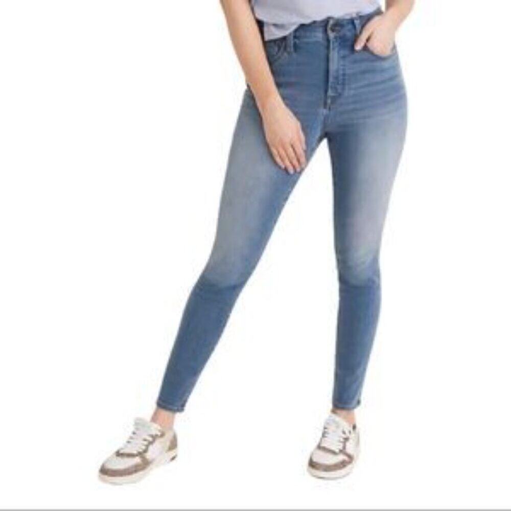 Madewell Curvy Roadtripper Supersoft Jeggings Sunbury Wash Sz 31